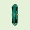 GUCCI Jackie 1961 Small Natural Grain Bag - Emerald Green Læder